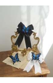 Hoshibako Works Glazed Butterfly Ring and Hair Clip(Limited Pre-Order/Full Payment Without Shipping)